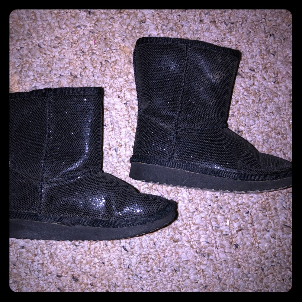 Toddler glitter boots